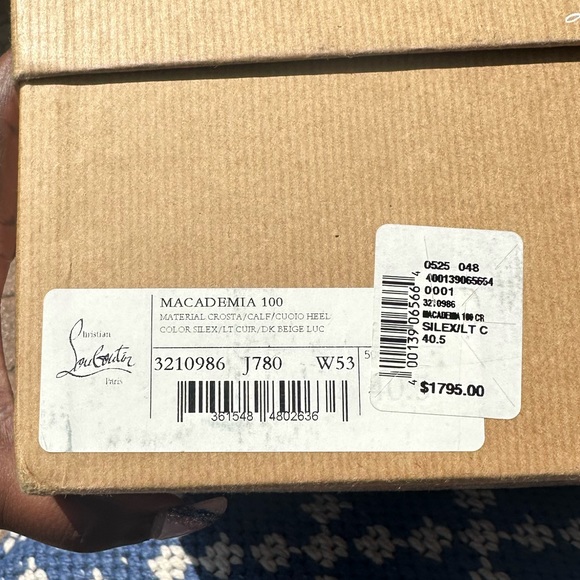 Christian Louboutin Macademia Silex Brown Boot 100MM 40 1/2 IT - Picture 9 of 16